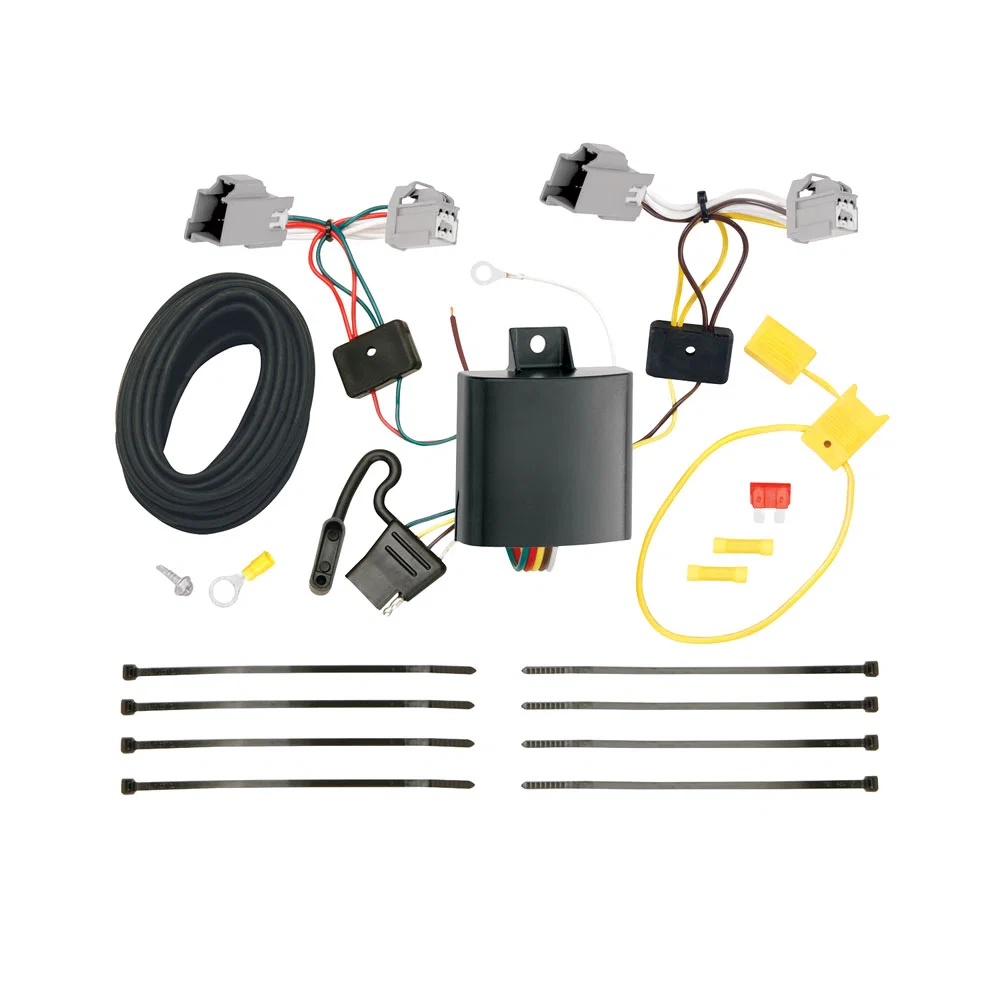 118599 – TEKONSHA Trailer Wiring Connector, T-One Connector Assembly With Upgraded Circuit Protected ModuLite ® HD Mo...